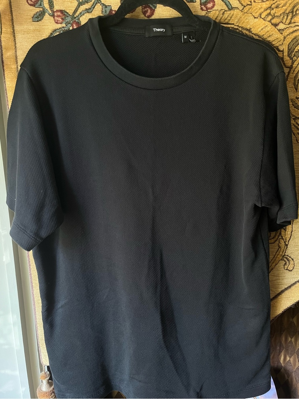 Theory Waffle Knit T-shirt Size Medium